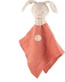 Sigikid Knuffeldoekje Konijn Roze/Beige Katoen