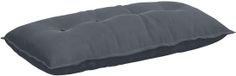 vidaXL Coussin de dossier gris foncé 100 x 50 cm Tissu velours côtelé