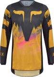 FOX 180 Kairos Motorcross trui Zwart/Geel Maat M