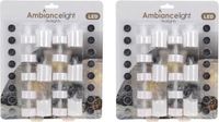 Merkloos Theelichten met led - 32 stuks - LED kaars - Waxine lichten
