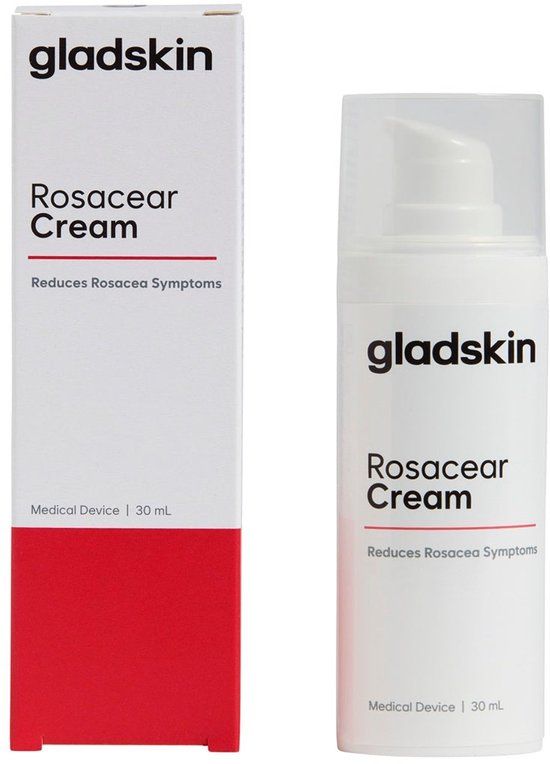Gladskin ROSACEAR Cream - 30 ml - Parfumvrij