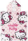 Merkloos / Sans marque Hello Kitty Badponcho 50x115cm Sneldrogend
