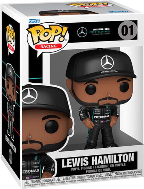 Funko 62220 POP Vinyl: Formula One - Lewis Hamilton