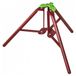 Trépied pour poutres, rouge, métal, 1 pièce