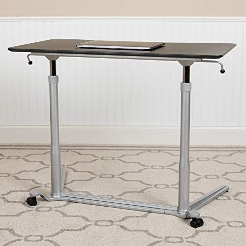 Flash Furniture NAN-IP-6-1-BK-GG Sit & Stand Desk - Zwart