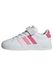 adidas Grand Court 3.0 Children Shoes, Ftwr White/Pink Fusion/Bliss Pink, 28 EU