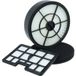 Privileg Edition50 Aspirateur Filtre Combiné Compatible - 2x Filtres De Rechange - Vhbw