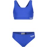 Hummel kinderbikini Hmljr Solid 232517 Dazzling Blue