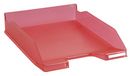 Exacompta - ref. 11354D - 1 Brievenbak COMBO MIDI - voor A4 documenten + - Afmetingen: 34,6 x 25,5 x 6,5 cm - doorschijnende frambozenkleur