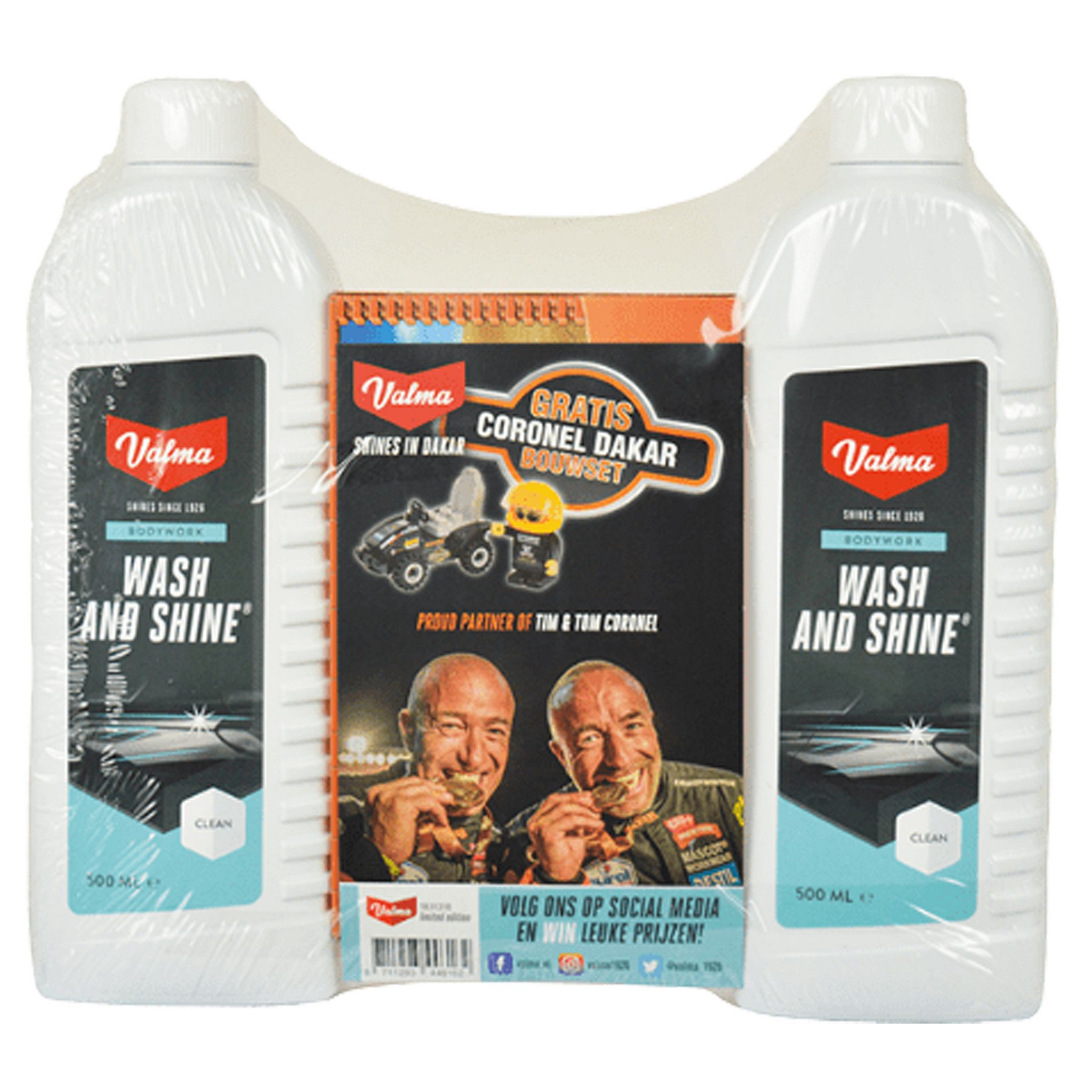 Valma Wash Shine Promo Pack 2 x 500 ml