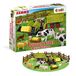 CRAZE Claas Adventskalender voor kinderen, speelgoed adventskalender voor jongens met boerderijfiguren en tractor, 24 verrassingen voor kinderen vanaf 3 jaar