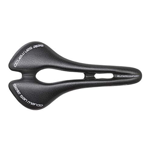 Selle San Marco Aspide Dynamic Supercomfort zadel, volwassenen, uniseks, zwart, S3