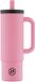 24Bottles Straw Drinkbeker 800 ml Capaciteit - flamingo