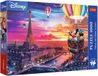 Trefl Puzzel 1000 stukjes - Mickey en Minnie in Parijs - Premium Plus