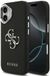 Guess Hoesje Voor iPhone 17 Granuleerd Logo 4G Advanced Met Logo
