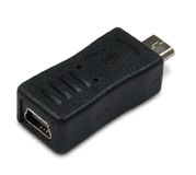 Metronic 470229 Mini USB/Micro USB Adapter Zwart