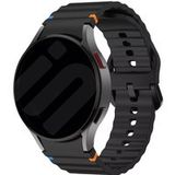 Strap-it Samsung Bracelet Wave Samsung Galaxy Watch 4 Classic 42mm (noir)