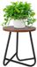 Unyqoos® Support de plante rond réglable pour intérieur et extérieur, moderne et polyvalent