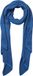 PIECES Pyron Sjaal Dames Blauw Polyester Effen Langwerpig