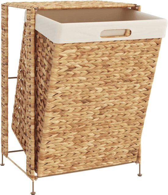 vidaXL Wasmand 44x34x64 cm waterhyacint