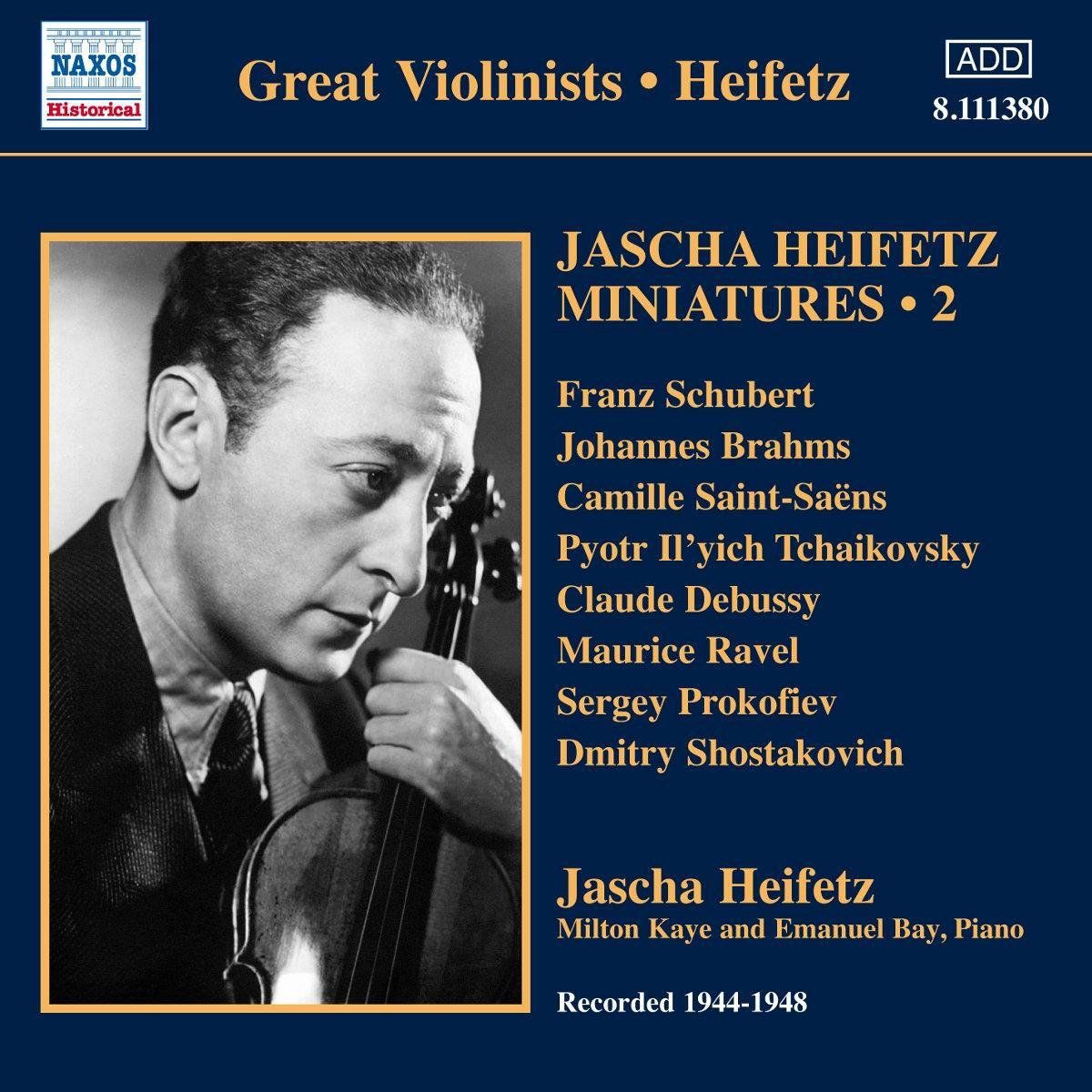 OUTHERE Heifetz; Minatures Vol. 2