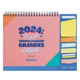 Mr. Wonderful Tafelkalender 2024, Du en ik zullen grote dingen maken, 18 x 2 x 24 cm