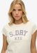 Superdry Athletic Essential Slub T-shirt Dames Off White