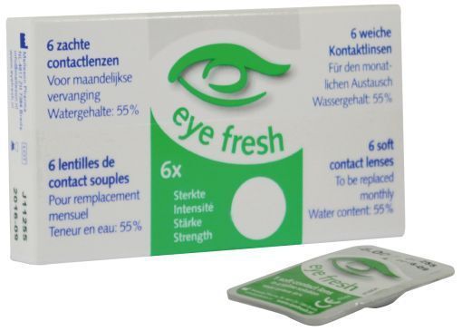 Eye Fresh Maandlenzen -1.50 6st