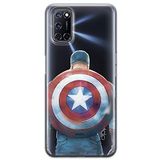 ERT GROUP mobiel telefoonhoesje voor Oppo A92/ A72/ A52 origineel en officieel erkend Marvel patroon Captain America 002 optimaal aangepast aan de vorm van de mobiele telefoon, gedeeltelijk bedrukt