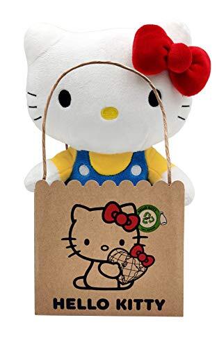 ToyJoy 20612 Hello Kitty Classic Eco Plush 24 cm, meerkleurig