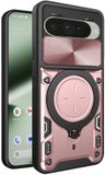 Techsuit Hoesje geschikt voor Google Pixel 10 / 10 Pro - CamGuard Pro Back Cover - Roségoud
