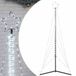 vidaXL Sapin de Noël LED - 483 LED - Blanc froid - 240 cm
