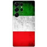 Samsung Drapeau italie Bedrukt siliconen hoesje compatibel met Samsung Galaxy S25 Ultra