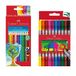 FABER-CASTELL - Stiften set met viltstiften & kleurpotloden, 22-delig