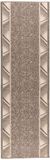 vidaXL Tapijtloper FLORNES Geweven Taupe 80 x 150 cm PP 7 mm