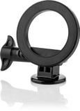 MOJOGEAR Magnetische smartphone houder voor Statief - Kantelbaar - Geschikt voor iPhone 12 en nieuwer - MagSafe telefoonhouder statief - Met 1/4" schroefgat en action cam aansluiting - Zwart