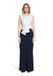 Vera Mont Jumpsuit met Knoopdetail Donkerblauw/Wit