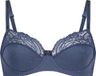Hunkemöller Dames Lingerie Niet-voorgevormde beugel bh Sophie - Blauw - maat F85