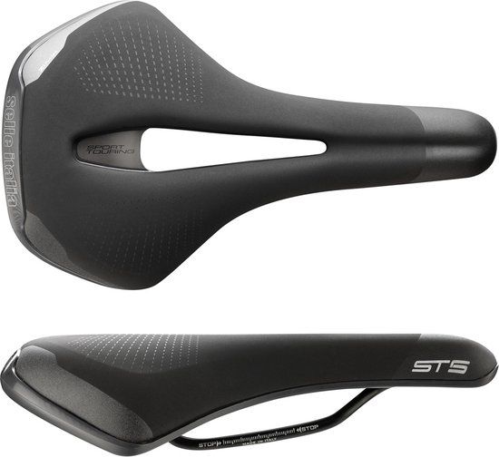 Selle Italia ST5 Flow carbon zwart L2