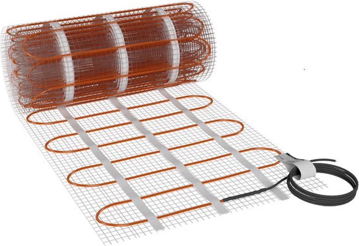 Royal Plaza Melia vloerverwarmingmat 2,5m2 - 5x0,5mtr 400w z/therm