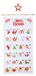 Adventskalender stof - 24 zakjes - 100 x 50 cm - Vullen met LED-ster