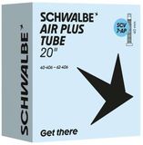 Schwalbe SCV7-AP Air Plus 40/62-406 Binnenband Zwart 40mm