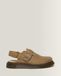 Dr. Martens Jorge II Tumbled Nubuck Leren Slingback Mules in Bruin/Bruin, Taille : 37