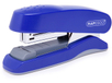 Rapesco Flat Clinch Half Strip Stapler - Blue (25 Sheets)