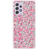 Samsung Galaxy A72 Liberty wiltshire rose Verstevigd hoesje met sublimatie bedrukking