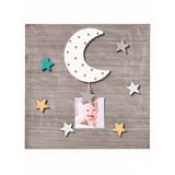 Walther Design MB600M Starlet Fotolijst 40x40cm Grijs Hout