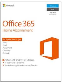 Microsoft Verlenging van Office 365 Home