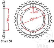 JT-Sprockets JTR479-47 tandwiel