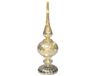 Decoris Lumineo Micro LED kerstdecoratie glas zilver 30 cm