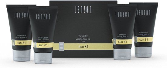 JANZEN Travel Set Sun 81 - Unisex - 40ml - 4-Piece Set